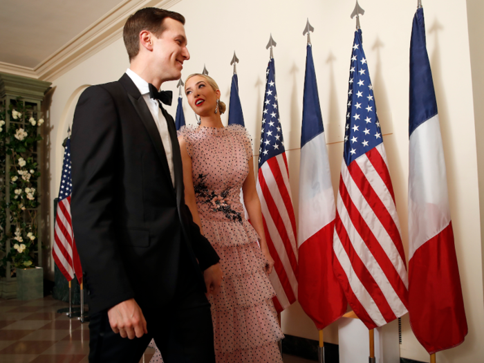 Jared Kushner and Ivanka Trump arrive ...