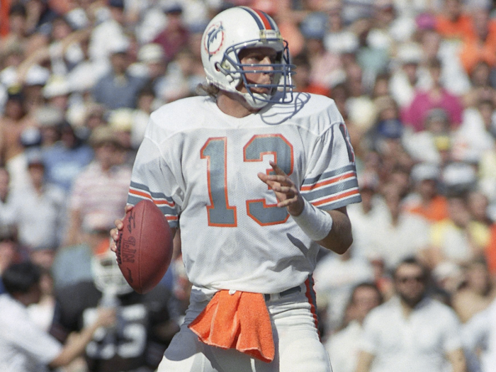 Dan Marino was taken 27th overall out of Pittsburgh by the Miami Dolphins.