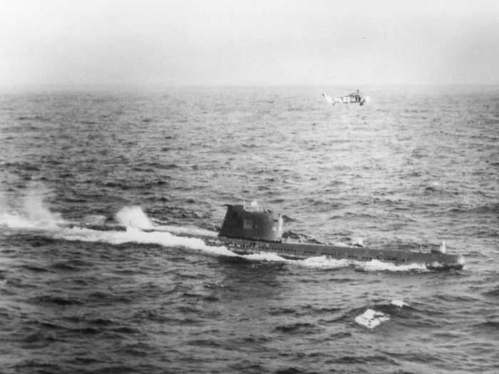 October 27, 1962 - A Soviet sub almost launches a nuclear torpedo