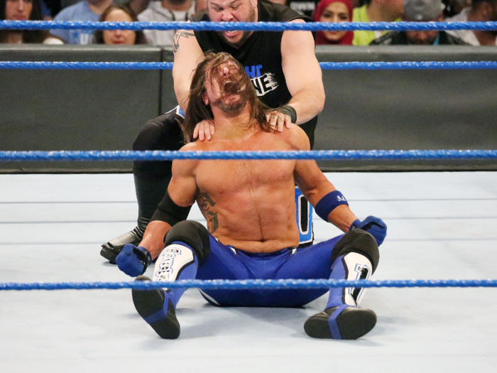 4. AJ Styles — $3.5 million (£2.5 million). AJ Styles has featured for many professional wrestling brands like Ring of Honor, Total Nonstop Action Wrestling, and New Japan Pro-Wrestling. He moved to WWE in 2016, worked more WWE dates than any other wrestler in 2017, and is the current WWE champion in his second reign.