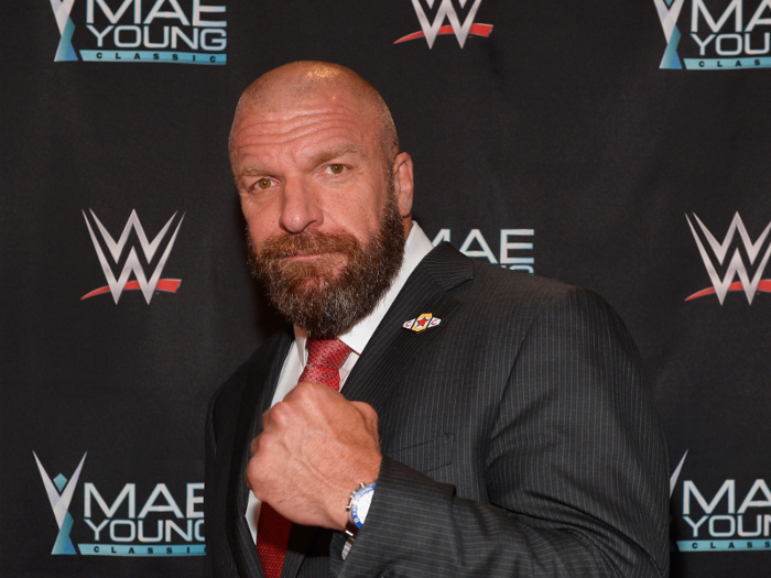 5. Triple H — $3.2 million (£2.29 million). Triple H now wrestles less frequently than he has in previous years, but the 48-year-old, an executive vice president since 2013, receives a base wrestling salary as well as a $1.7 million executive salary, including bonuses and stock awards.