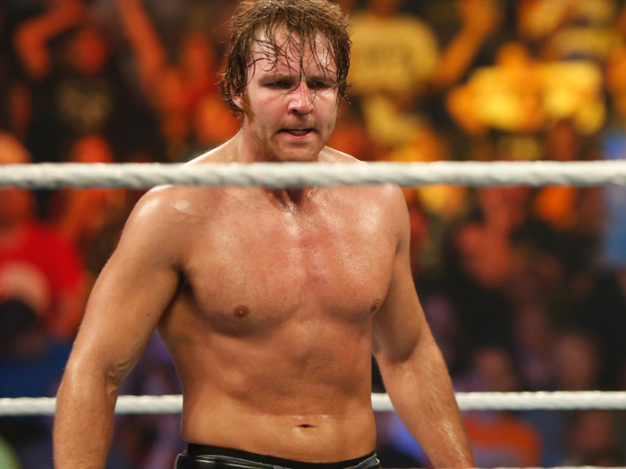 9. Dean Ambrose — $2.2 million (£1.57 million). Dean Ambrose is one of the most charismatic wrestlers. He is also one of the busiest WWE athletes and was the second most active wrestler last year.