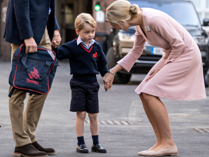 Naturally, Prince George needs to don some dapper duds to attend this posh prep school. The total cost of a year