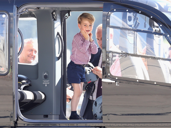 The fees will increase in year three, when he turns eight years old. If Prince George stays at the establishment until year eight, when he turns 13, the total cost will be $240,767.