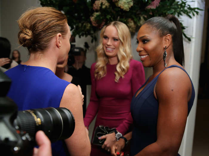 She also makes time for charity, running the Serena Williams Fund.