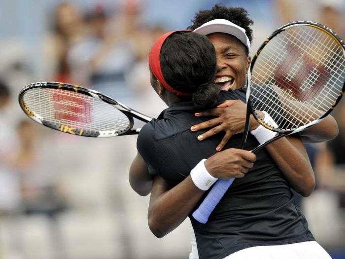 Of course, one of her sisters is the equally legendary tennis champ Venus Williams.