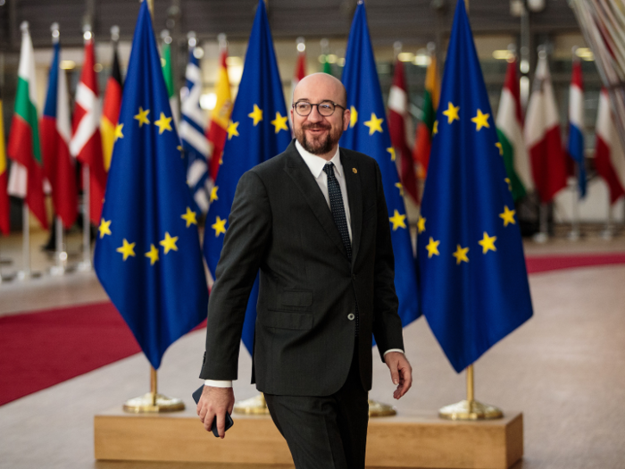 6. Charles Michel — Prime Minister of Belgium