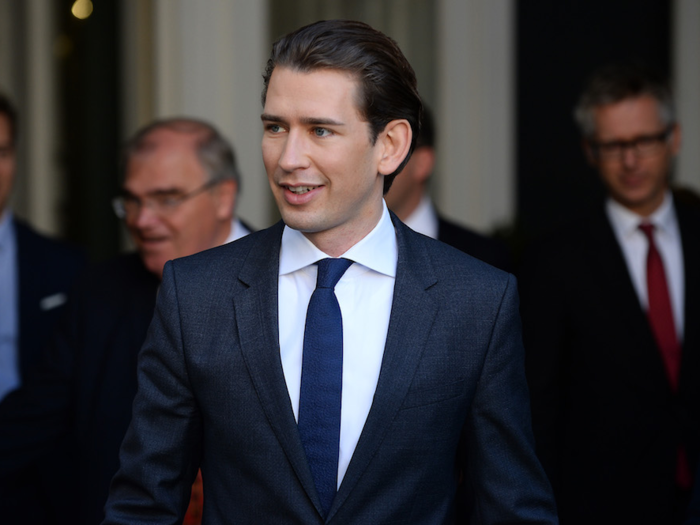 7. Sebastian Kurz — Chancellor of Austria