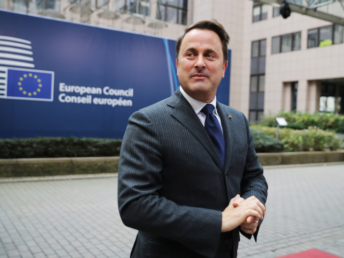 20. Xavier Bettel — Prime Minister of Luxembourg