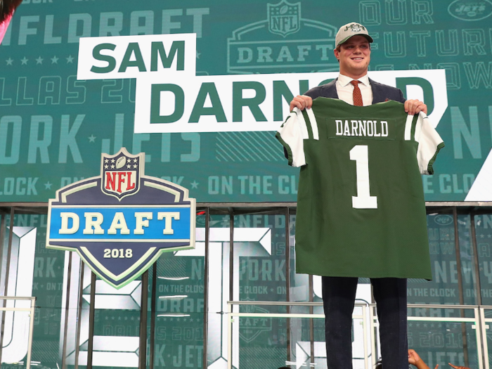 3. New York Jets — Sam Darnold, Quarterback