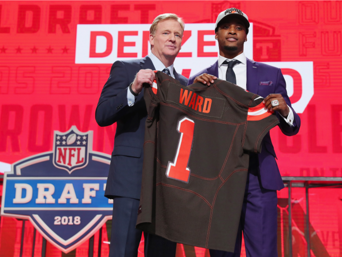 4. Cleveland Browns — Denzel Ward, Cornerback