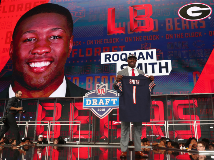 8. Chicago Bears — Roquan Smith, Linebacker