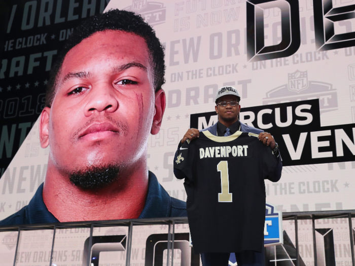 14. New Orleans Saints — Marcus Davenport, Defensive End