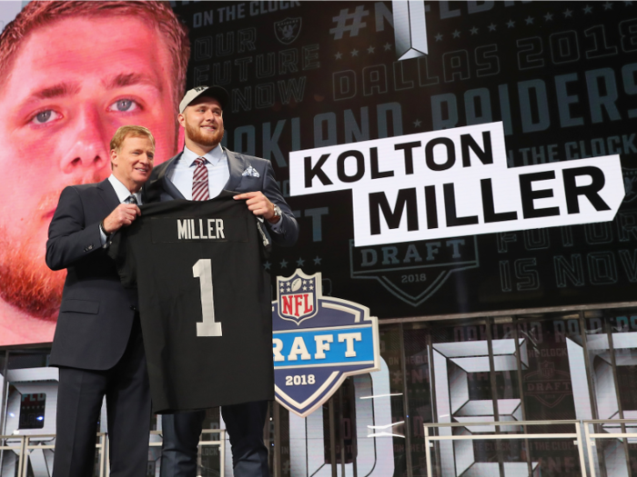 15. Oakland Raiders — Kolton Miller, Offensive Tackle