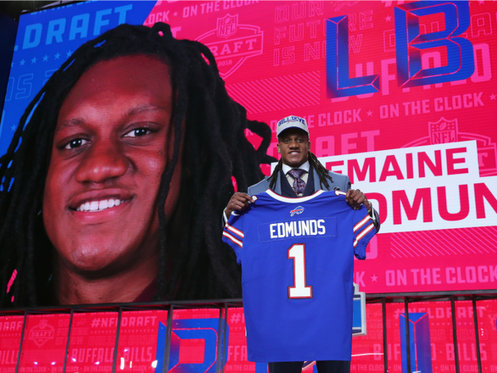 16. Buffalo Bills — Tremaine Edmunds, Linebacker