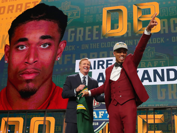 18. Green Bay Packers — Jaire Alexander, Cornerback