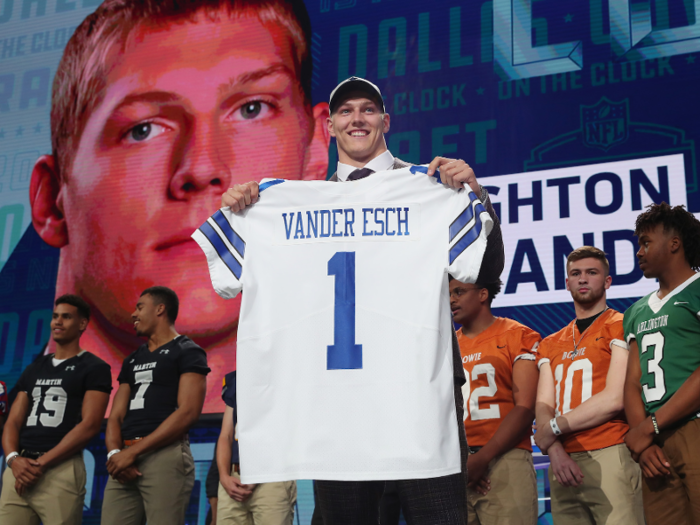 19. Dallas Cowboys — Leighton Vander Esch, Linebacker