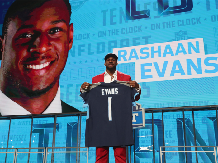 22. Tennessee Titans — Rashaan Evans, Linebacker