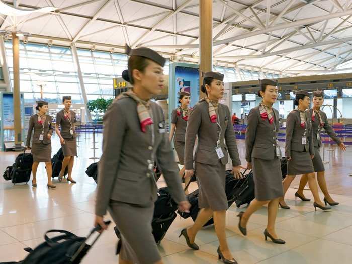 What It Takes To Become A Flight Attendant In South Korea, Where It's 