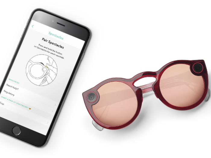 Spectacles connect to your smartphone via both Bluetooth and WiFi; when your Spectacles are in Bluetooth range of your phone, your photos and videos will start transferring. But transferring high-definition videos over Bluetooth can take some time.