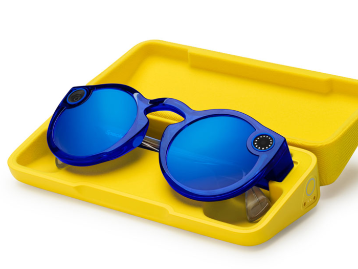 The new Spectacles are slimmer, and so is the charging case it comes with.