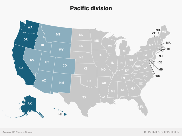 ... and the Pacific division.
