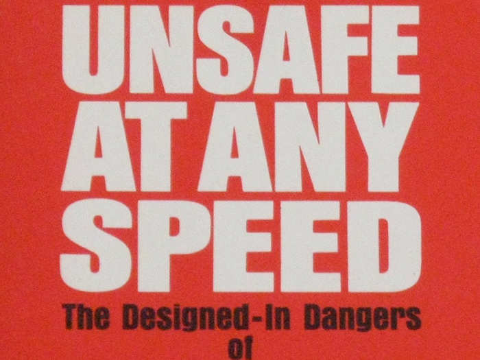 "Unsafe at Any Speed" by Ralph Nader (1965)