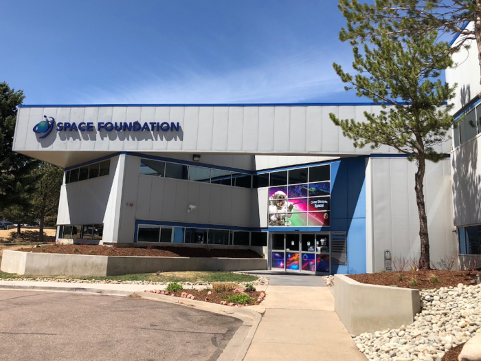 In the afternoon, I left the conference and drove a few minutes to the Space Foundation, where they have a museum, open to the public, filled with artifacts from space missions.