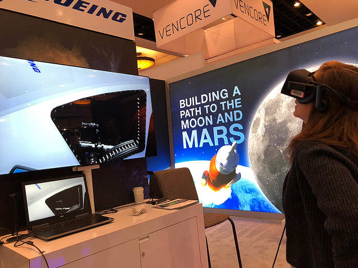 At Boeing, it was the Oculus Rift.