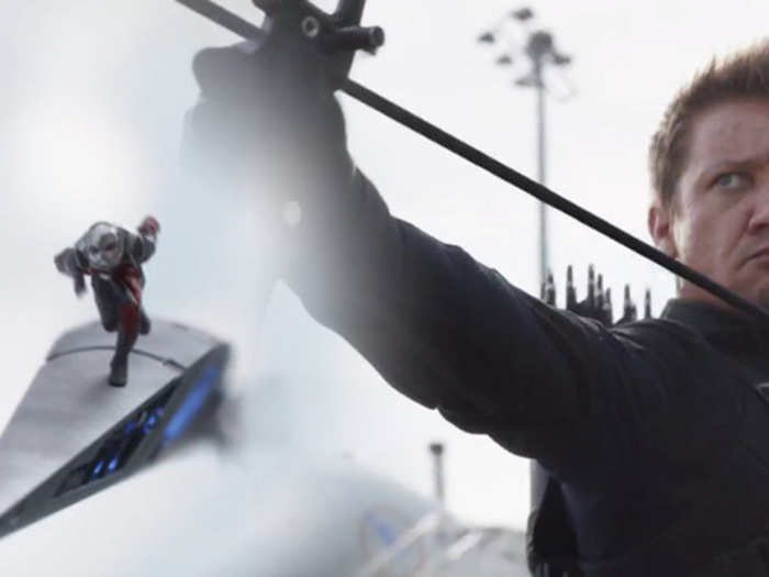 The most invisible: Hawkeye and Ant-Man