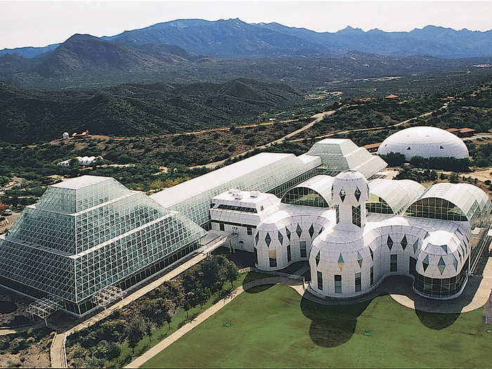 Architect Peter Pearce created Biosphere 2