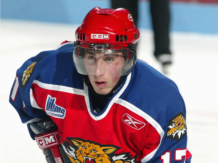 Brad Marchand in 2004 (16).