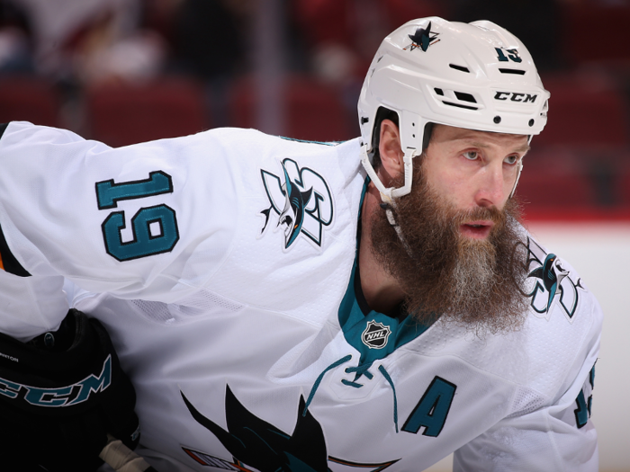 Joe Thornton today (38).