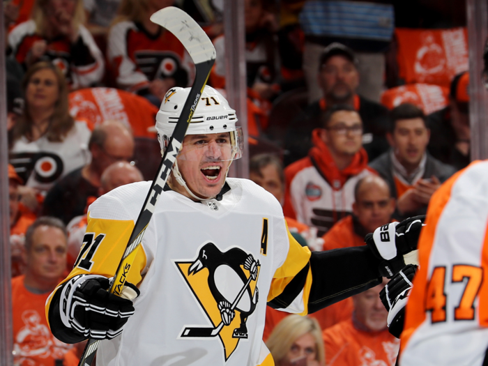 Evgeni Malkin today (31).