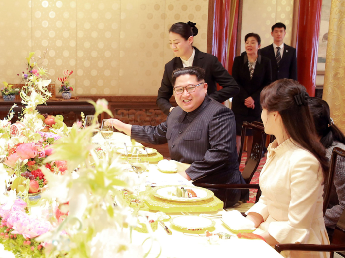 He brought a special noodle machine from Pyongyang