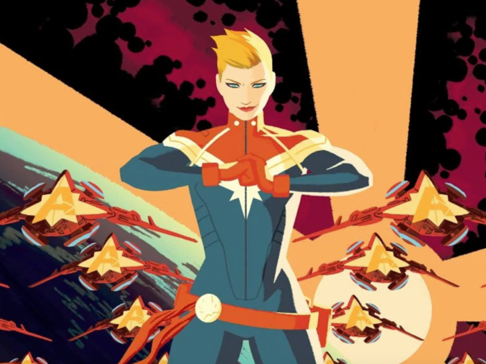 Captain Marvel is coming.