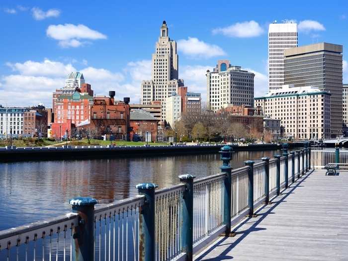 28. Providence, Rhode Island, had 24.3 violent crimes per 10,000 residents.