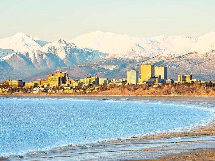 38. Anchorage, Alaska, had 57.0 violent crimes per 10,000 residents.