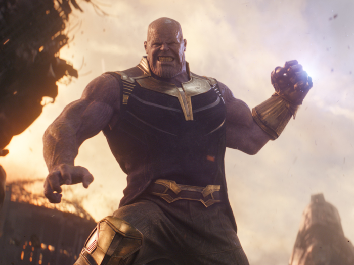 28. "Avengers: Infinity War" (2018) — so far