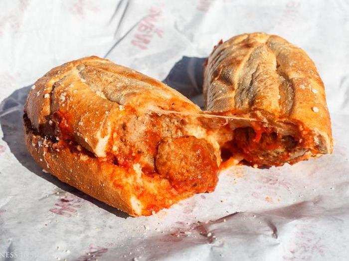 The $4.59 meatball hoagie is a classic Wawa option: the golden fleece of sandwiches.