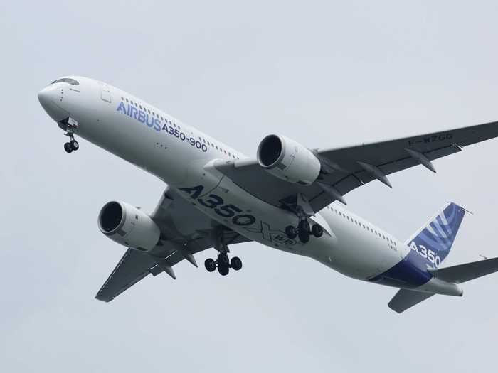 While is widebody fleet is led by the carbon composite A350XWB family of jets.