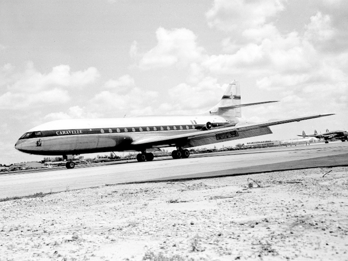 The French produced the Sud Aviation Caravelle.