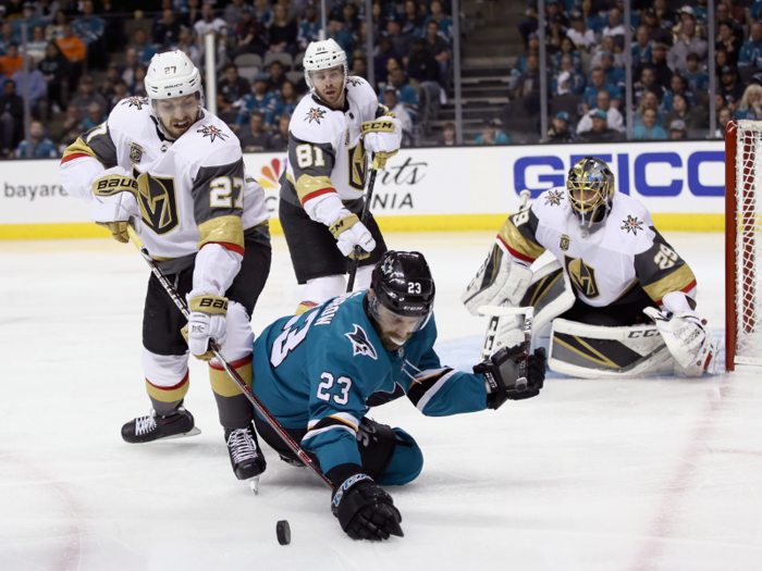 After sweeping the Los Angeles Kings in the first round of the playoffs, the Golden Knights are now attempting to knock out the San Jose Sharks in a best-of-seven series for a spot in the Western Conference Finals.