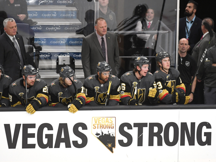 With their roster set and a few months of practice, the Golden Knights were set to begin their inaugural season, with head coach Gerard Gallant leading the way.