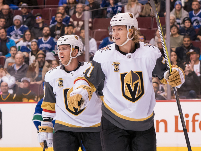 William Karlsson and Jonathan Marchessault, picked from the Blue Jackets and Panthers respectively, would both have career years leading the Golden Knights