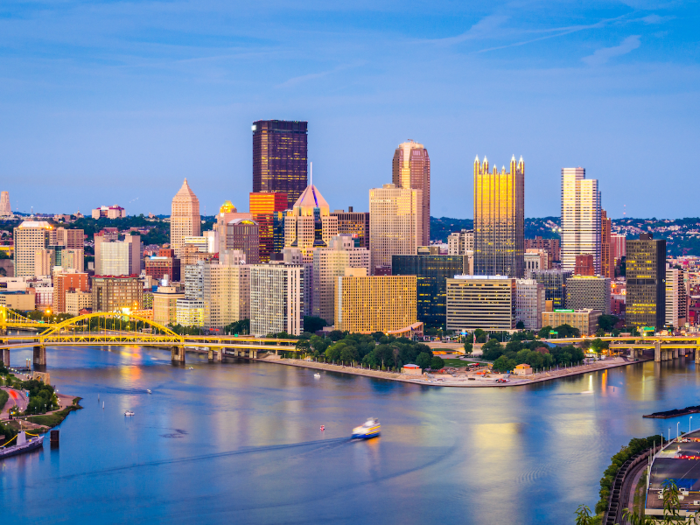 1. Pittsburgh, Pennsylvania