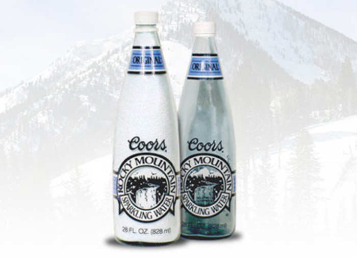 1990 — Coors Rocky Mountain Spring Water