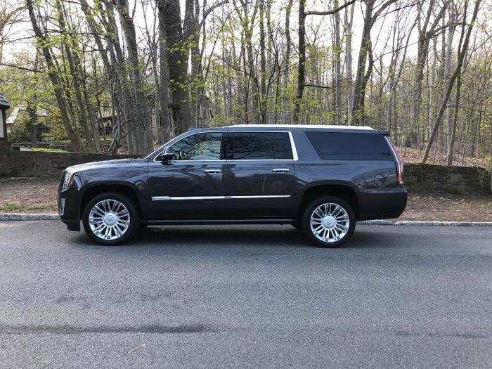 The color was "Dark Granite Metallic," which was nice, but not as hypnotic as the Navigator