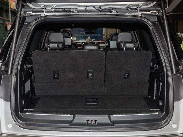 As with the previous Navigator, cargo capacity is vast. Drop the third row of seats, and you almost have a pickup truck.
