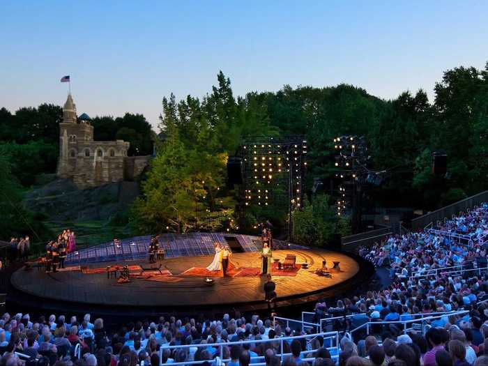 Get a taste of drama at a Shakespeare in the Park production